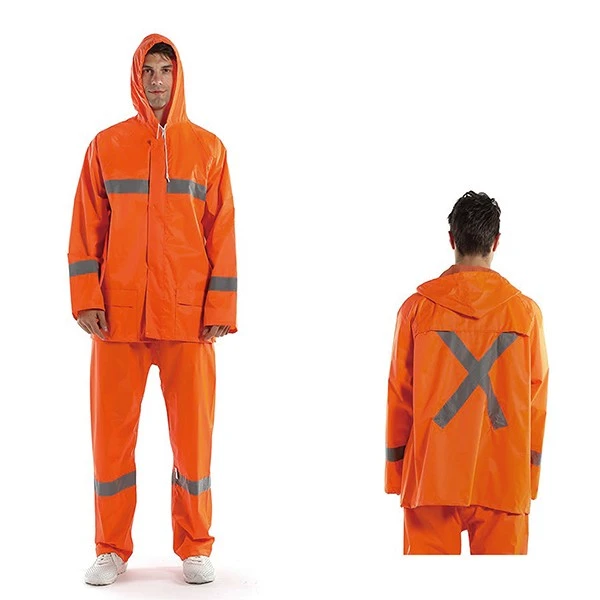 Outdoor Reflective Raincoat