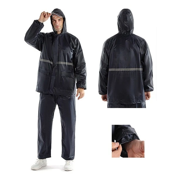 Outdoor Reflective Raincoat